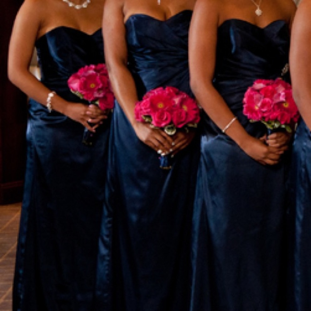 Navy Blue Prom Dress